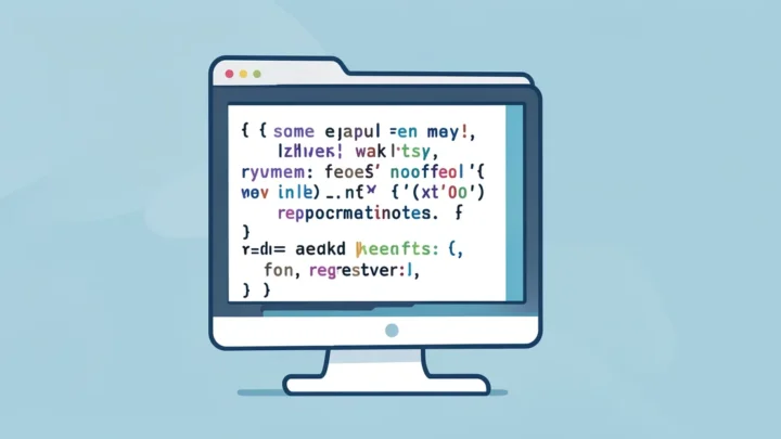 Featured image: Professional featured image for: How to Use Regular Expressions in Programming. Clean editorial illu
