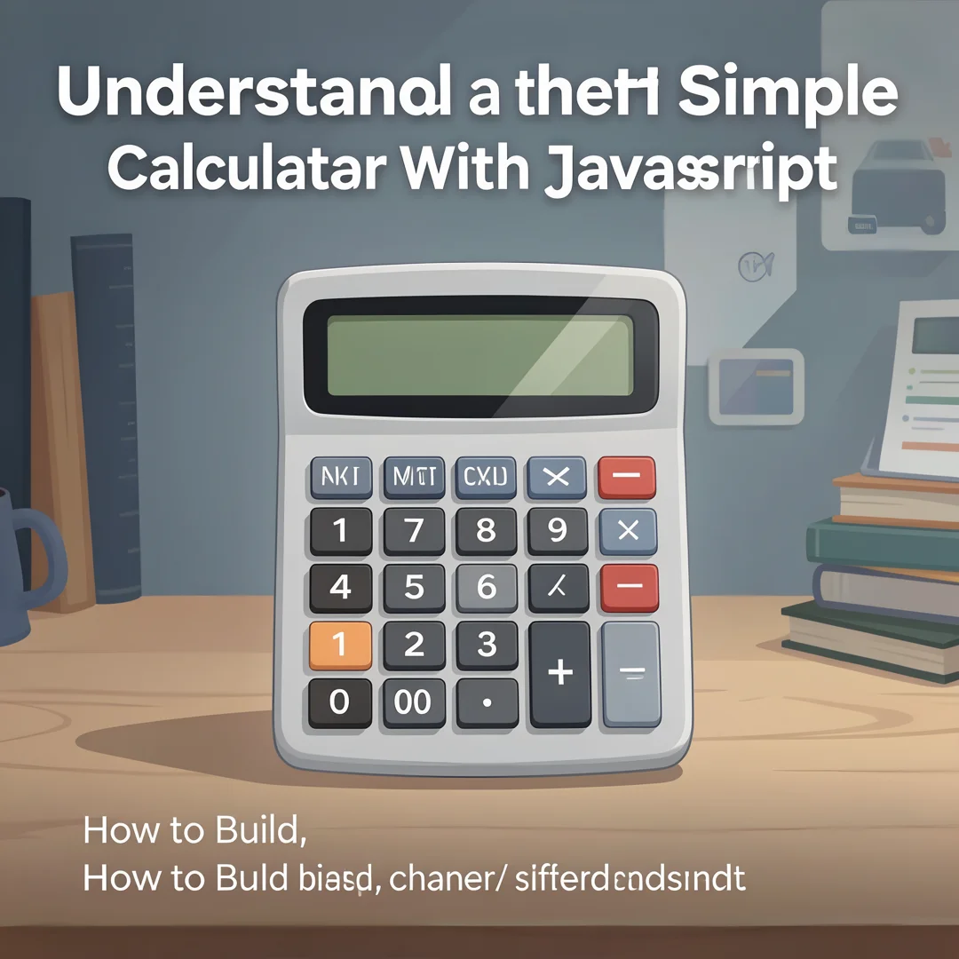 Step 1: Illustration for step: Understand the fundamentals related to How to Build a Simple Calculator With