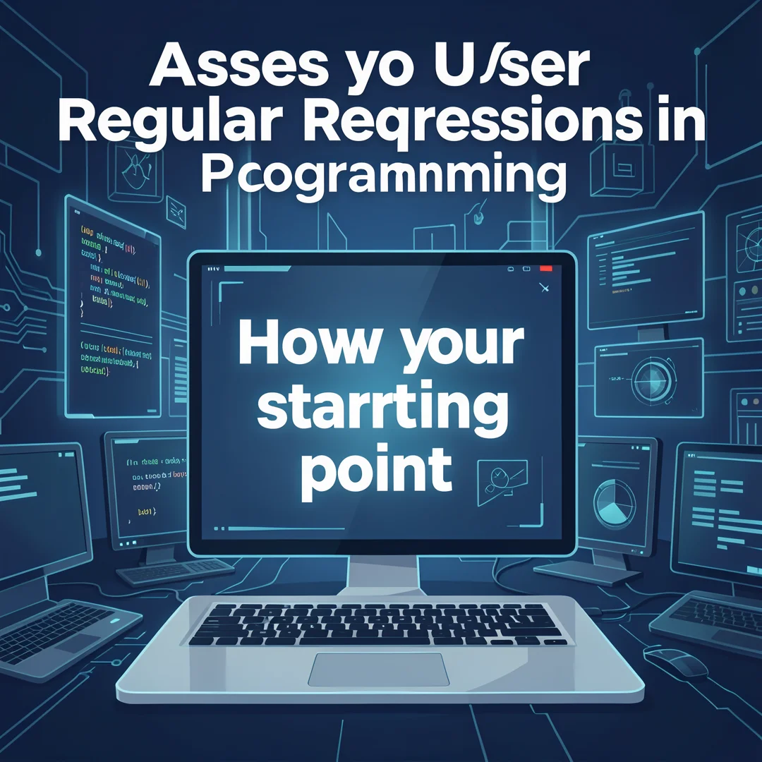 Step 2: Illustration for step: Assess your starting point related to How to Use Regular Expressions in Progr
