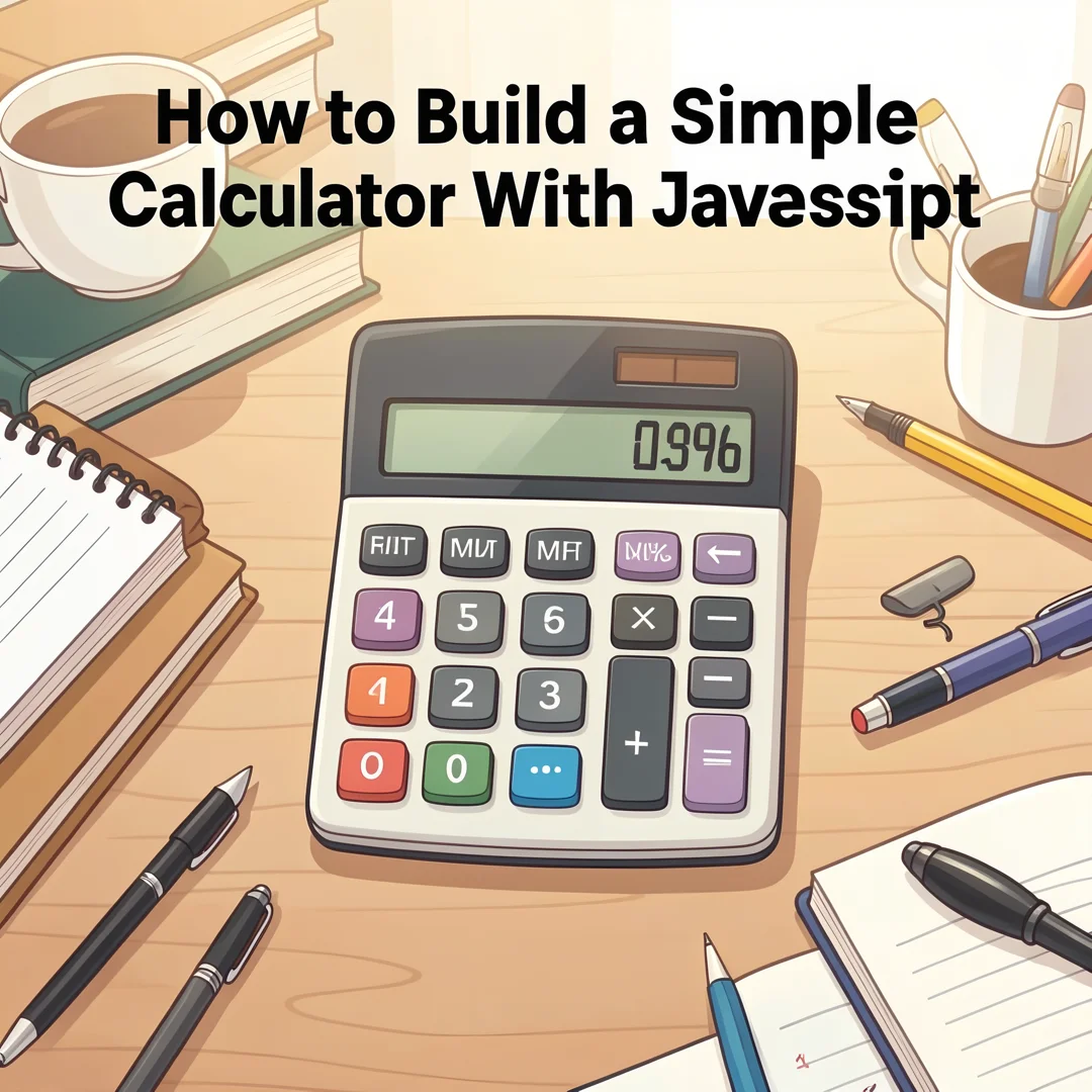 Step 4: Illustration for step: Gather necessary resources related to How to Build a Simple Calculator With J