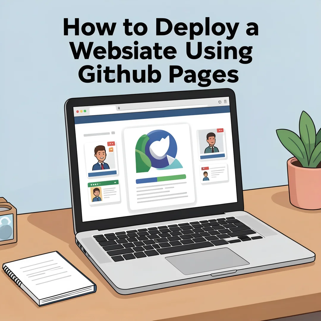 Step 4: Illustration for step: Gather necessary resources related to How to Deploy a Website Using GitHub Pa