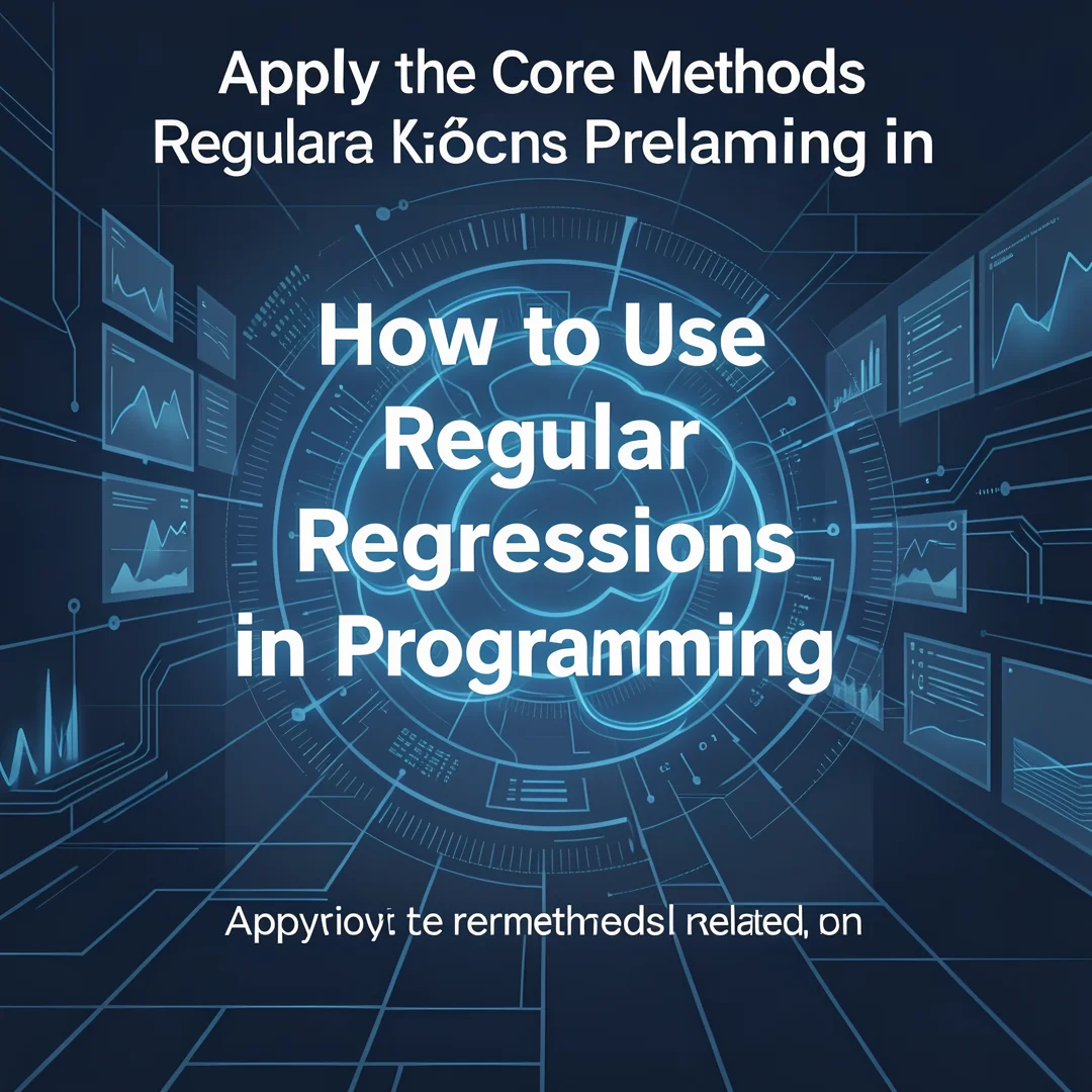 Step 5: Illustration for step: Apply the core methods related to How to Use Regular Expressions in Programmi