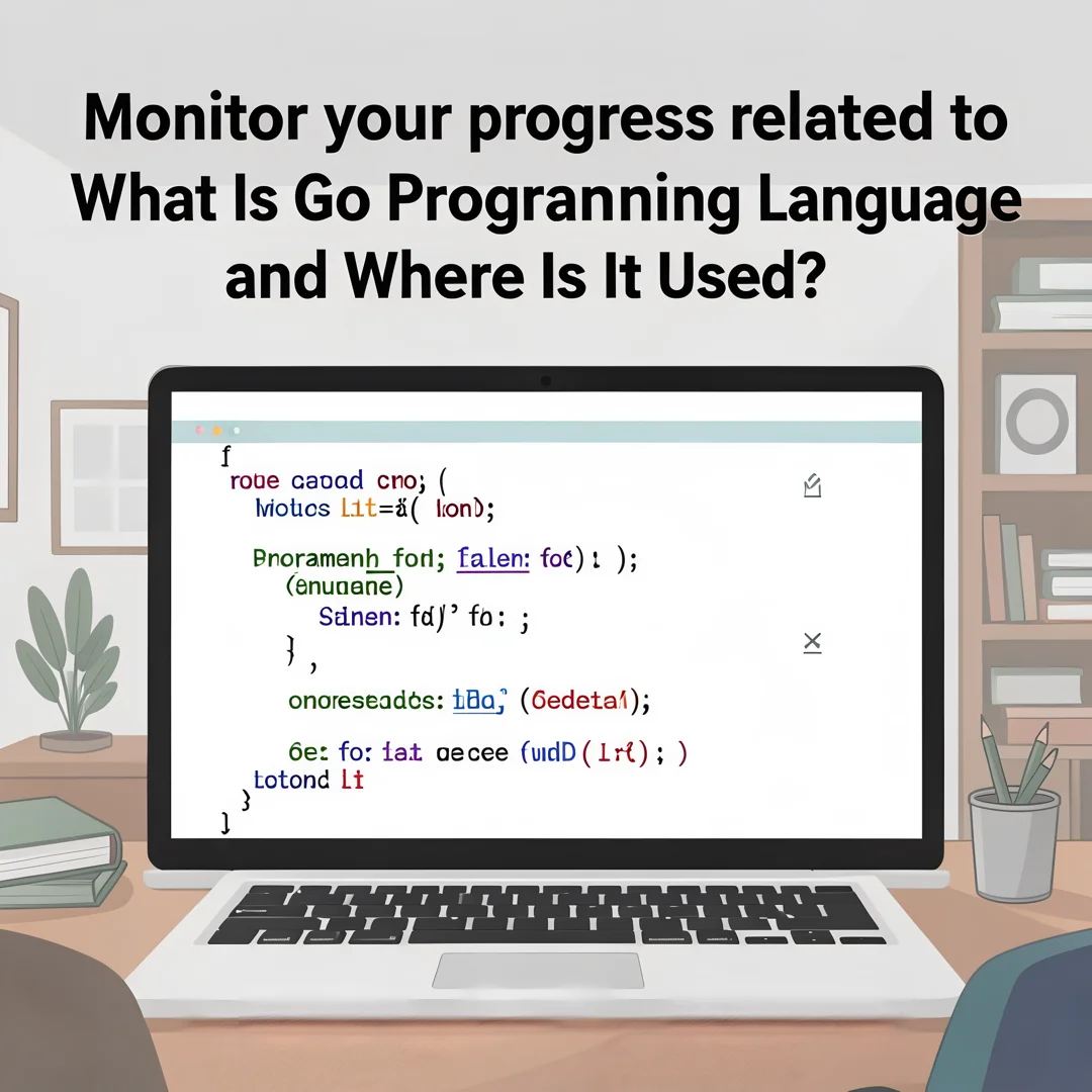 Step 6: Illustration for step: Monitor your progress related to What Is Go Programming Language and Where Is