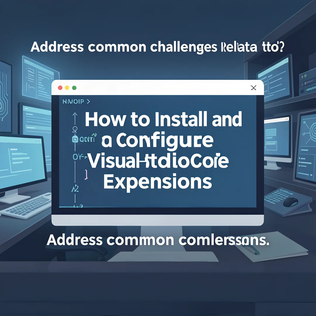 Step 7: Illustration for step: Address common challenges related to How to Install and Configure Visual Stud
