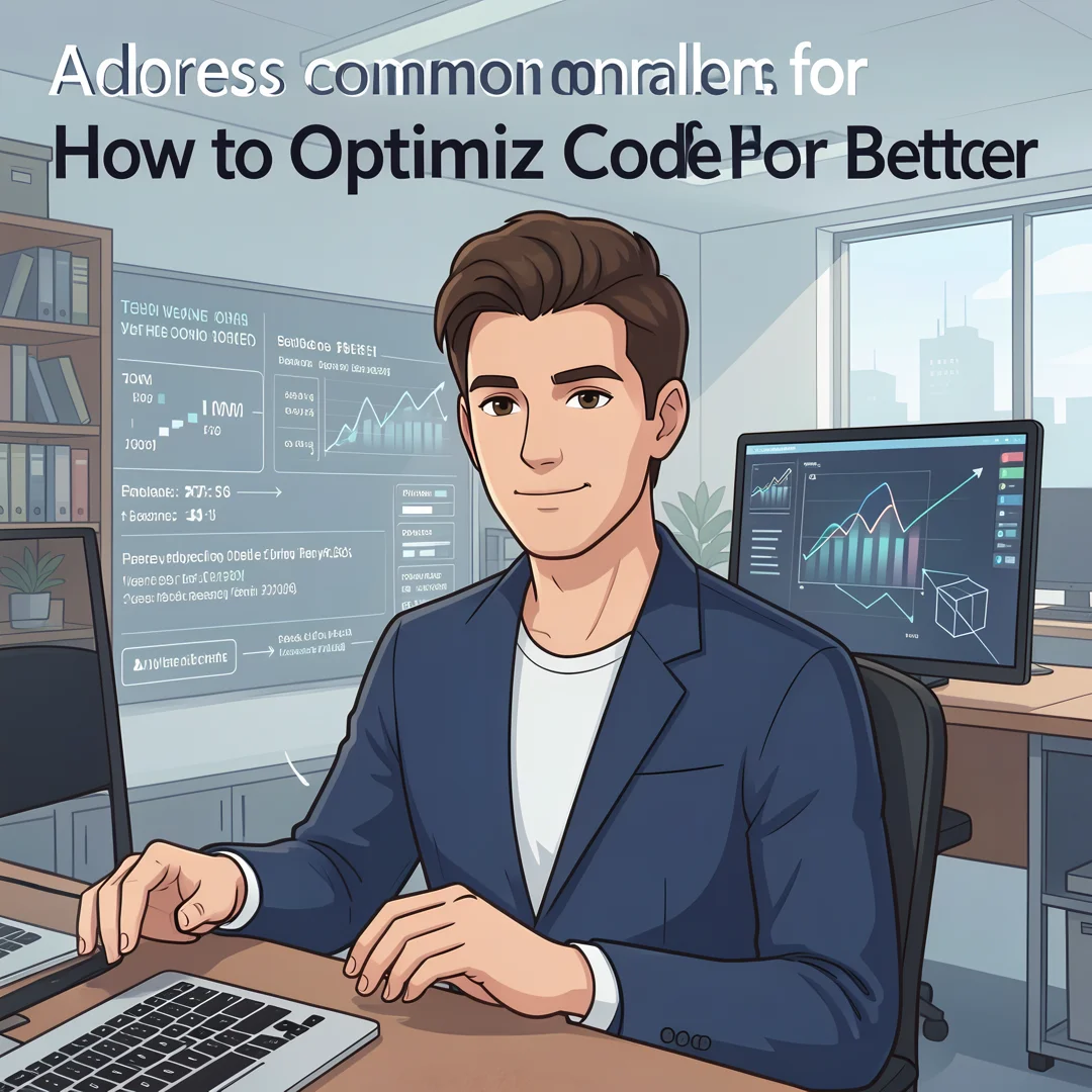 Step 7: Illustration for step: Address common challenges related to How to Optimize Code for Better Performa