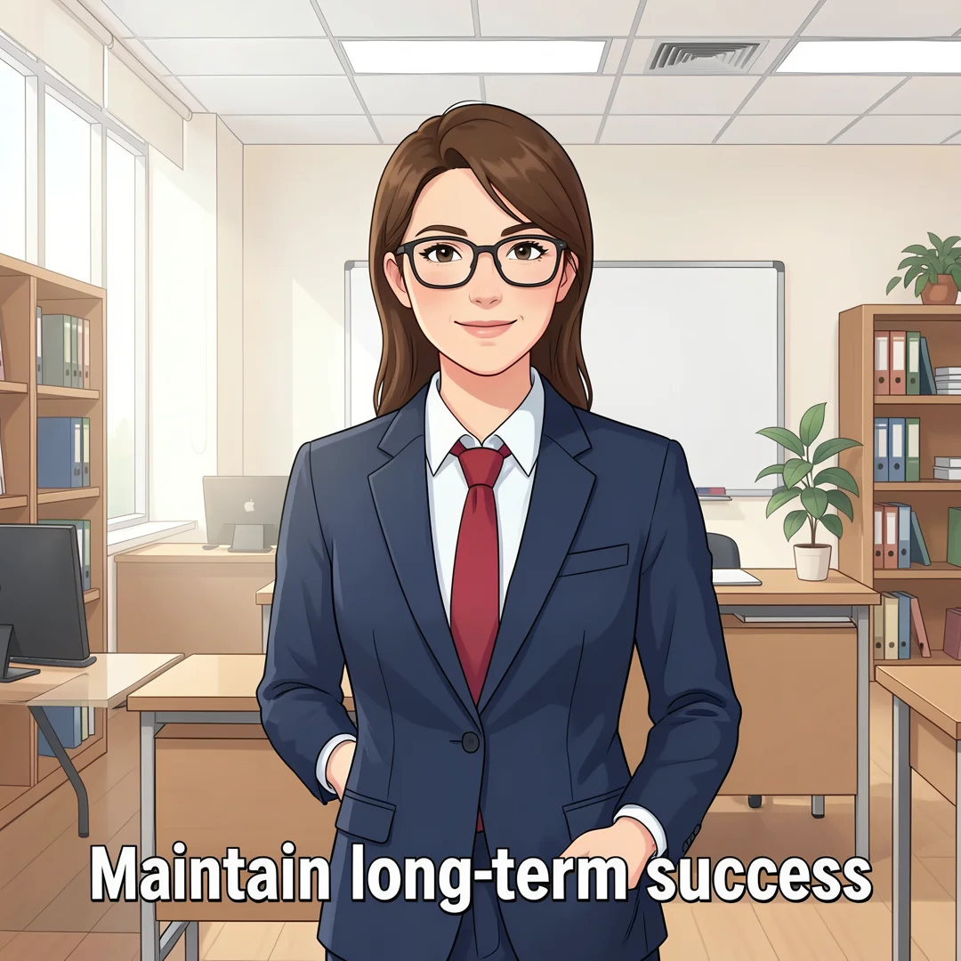 Step 8: Illustration for step: Maintain long-term success related to What Is CI/CD and Why Is It Important f